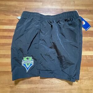 MLS Men's Black Seattle Sounders FC Leisure swim Shorts XL
